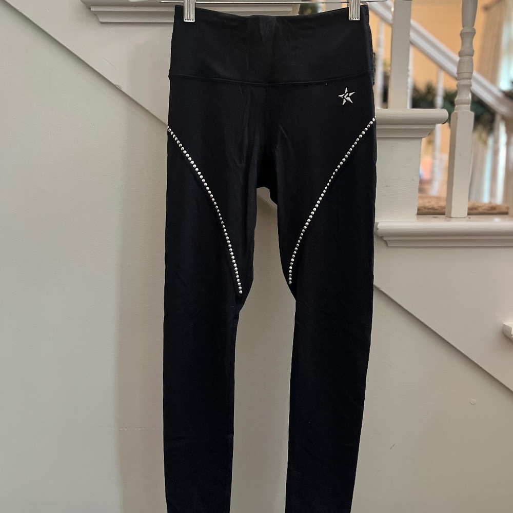 Rebel Athletic Bedazzled Leggings